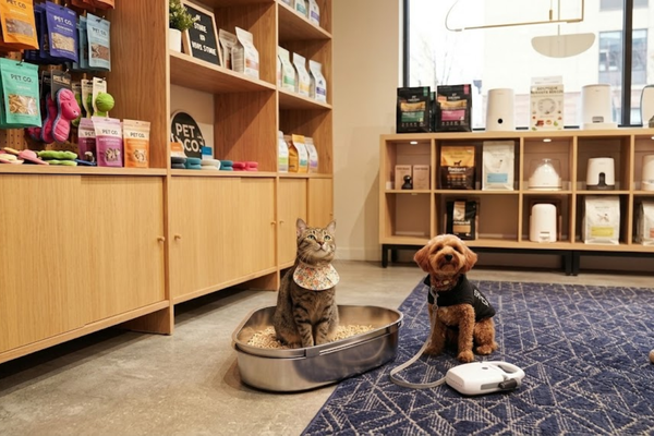 The Eco-Footprint of 3 Cats: Reducing Waste with Steel & Pine