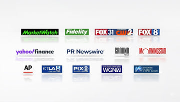 Top US media logos for Furrbby cat litter box blog announcement