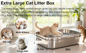 Types of Stainless Steel Litter Boxes: A Style Guide for [Modern Interiors]