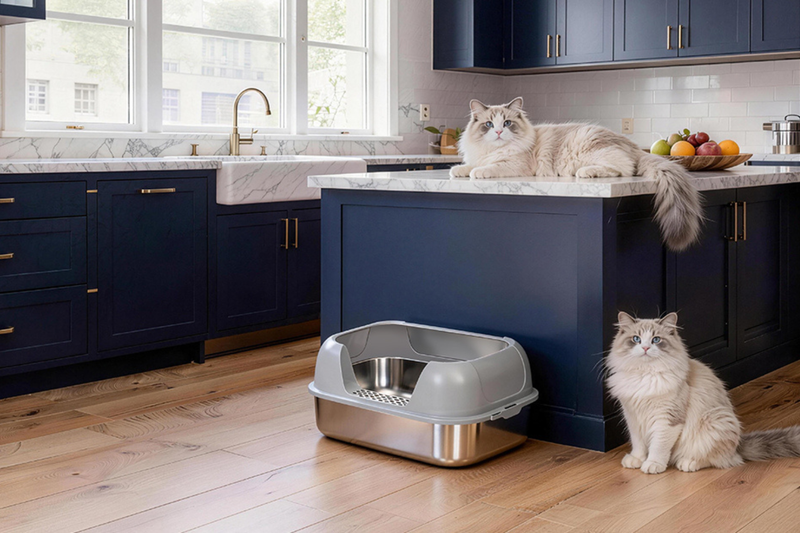 5 Benefits of Stainless Steel Litter Boxes for [Modern Home Decor]