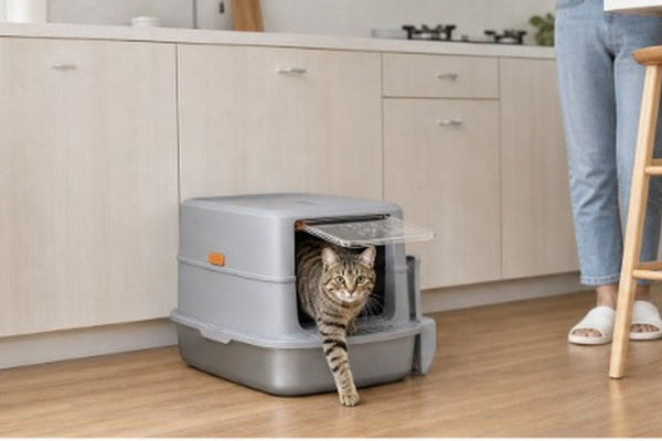 How Stainless Steel Litter Boxes Reduce Cat Stress & FIC Flare-Ups