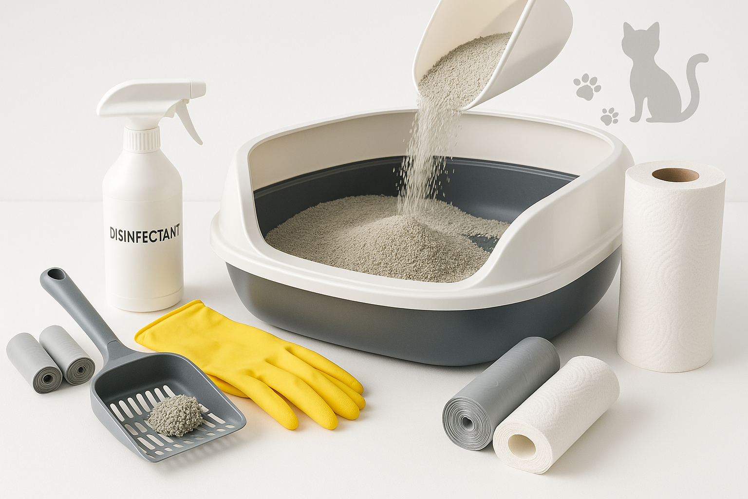 How to Deep Clean a Litter Box in 5 Simple Steps