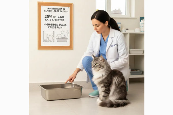 How Stainless Steel Litter Boxes Reduce Cat Stress & FIC Flare-Ups
