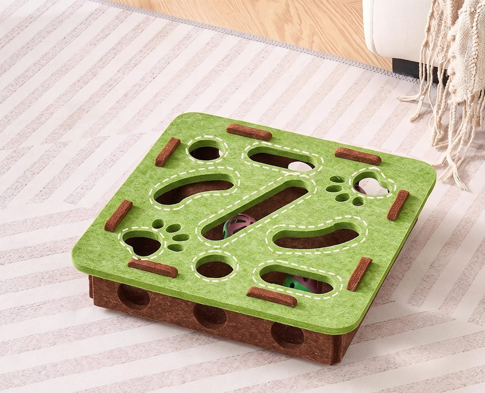 Multi-Track Maze Design, Satisfy Hunting Instinct