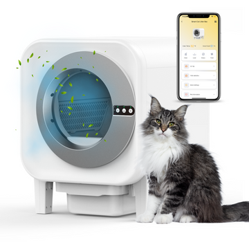 Automatic Cat Litter Box with App Monitoring