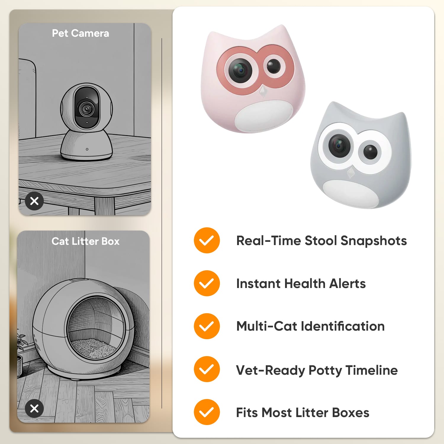 Furrbby Litter Box Camera vs Regular Cameras, Key Features