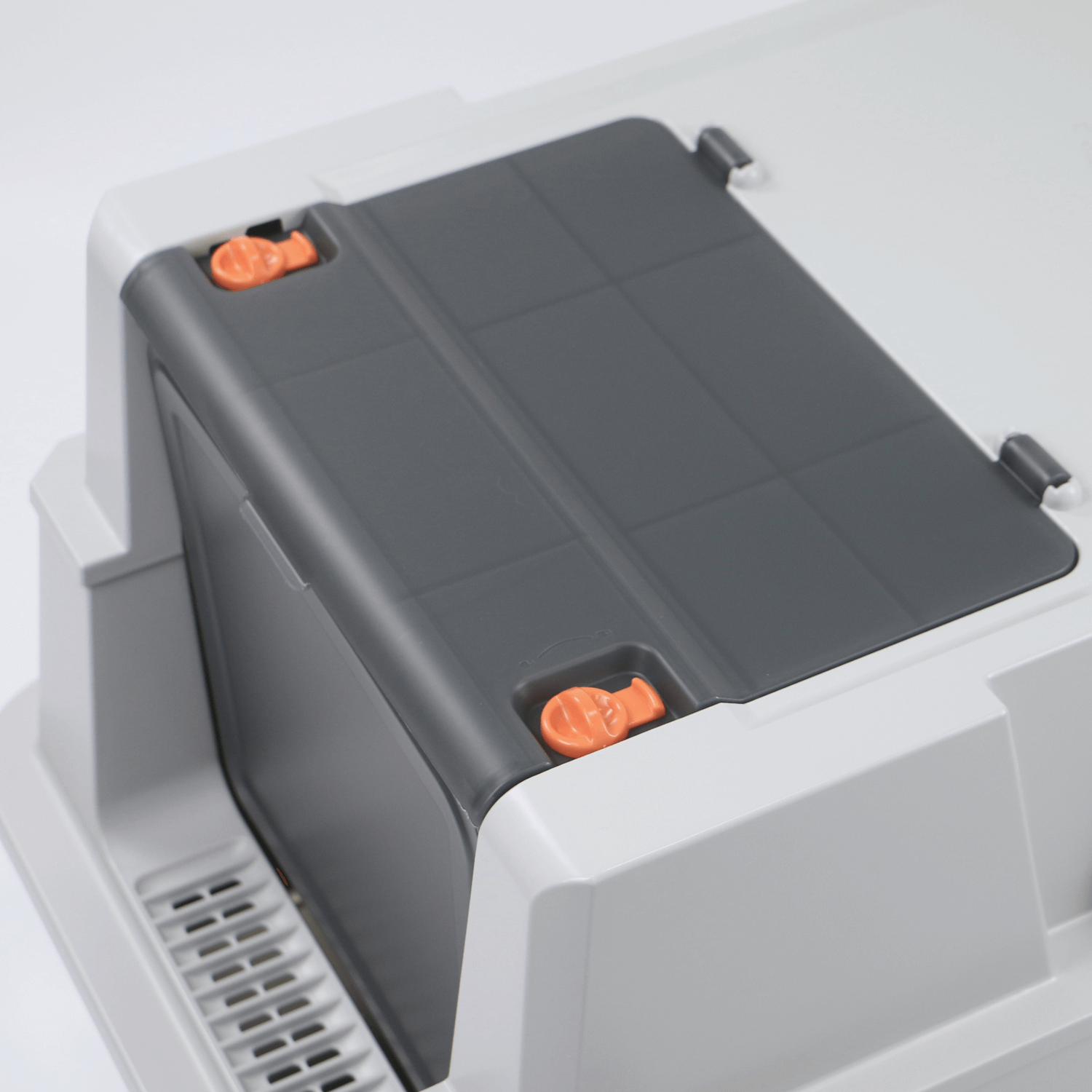 XXL Full Enclosed Stainless Steel Litter Box