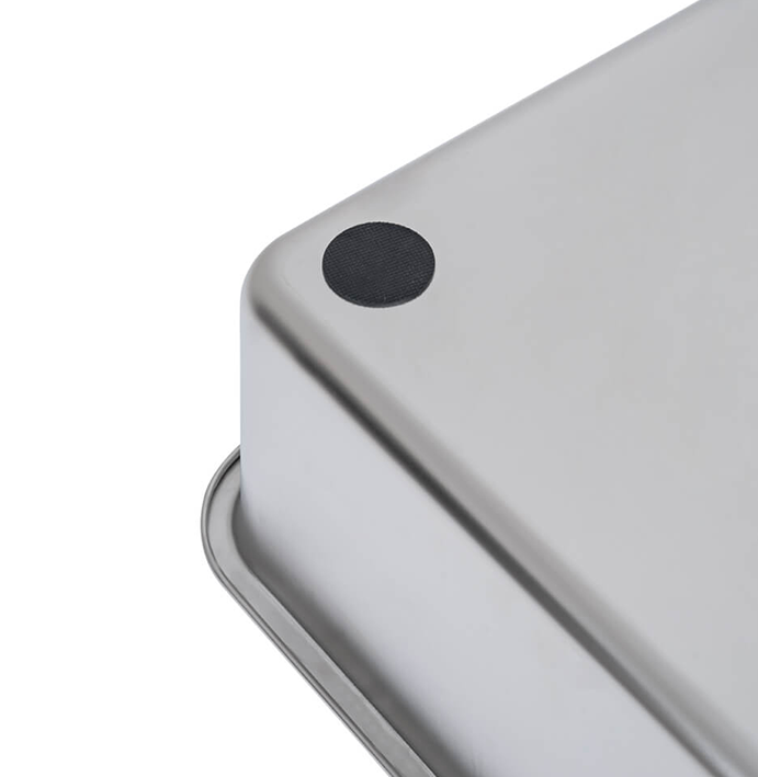 Furrbby Stainless Steel Litter Box XL D Grey Phone 6
