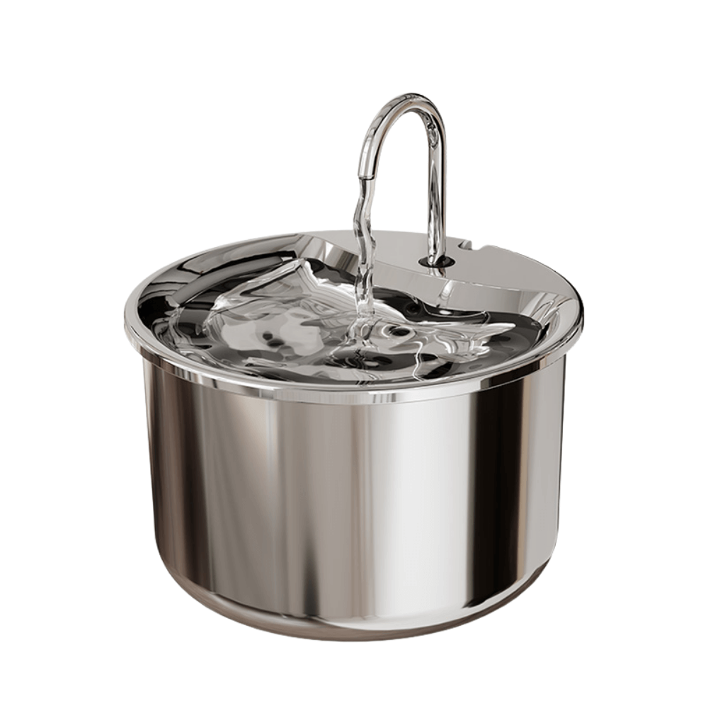 2L Stainless Steel Pet Water Fountain