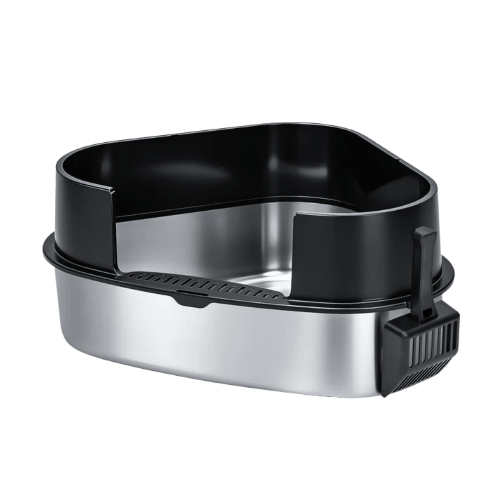 Corner Stainless Steel Litter Box