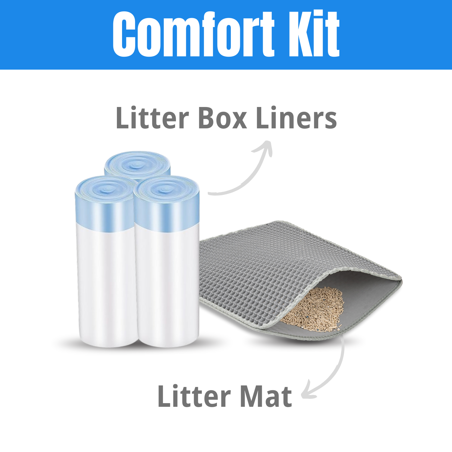 Comfort Kit (includes liners & litter mat)
